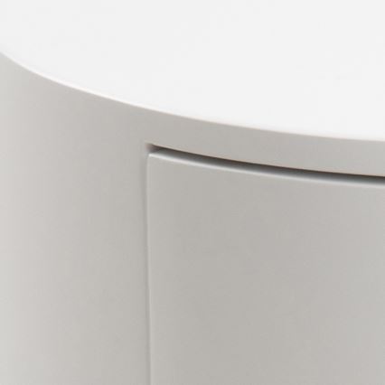 Mesita de noche COLUM blanca