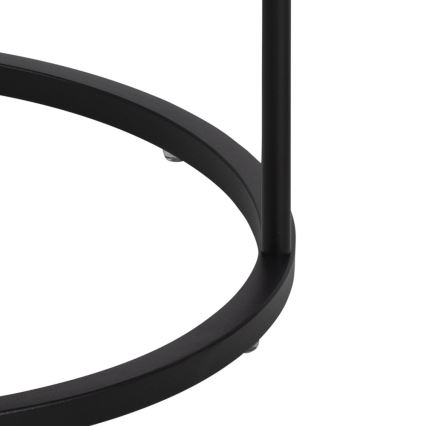 Mesita de noche COLUM negra