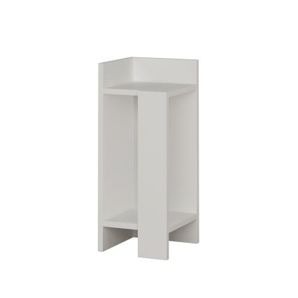 Mesita de noche ELOS 60x25 cm blanco