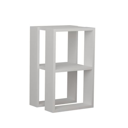 Mesita de noche LONIE 55x30 blanco