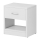 Mesita de noche NED blanca