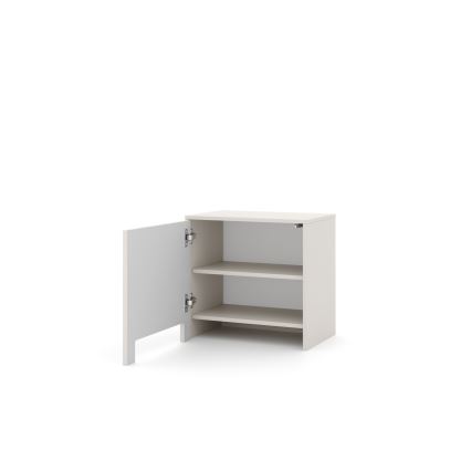 Mesita de noche NIO en cachemir/beige