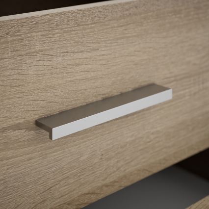 Mesita de noche TOD en roble Sonoma