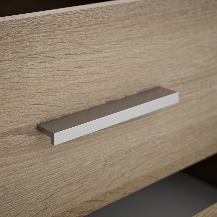 Mesita de noche TOD en roble Sonoma