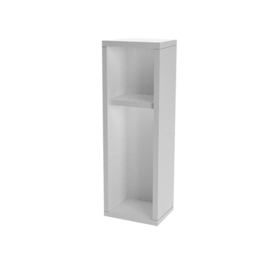 Mesita de noche TURRA 65x20 cm blanco