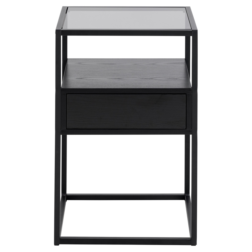 Mesita de noche ZEIN negra