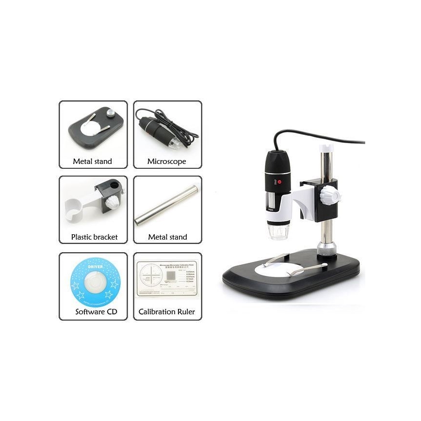 Microscopio digital a PC 5V