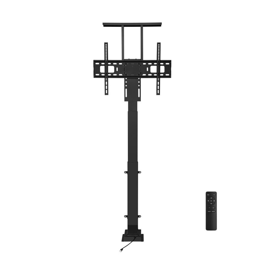 MK FLORIA MKF-19DM648 - Soporte de pie para TV 37-65 negro SCHUKO + control remoto
