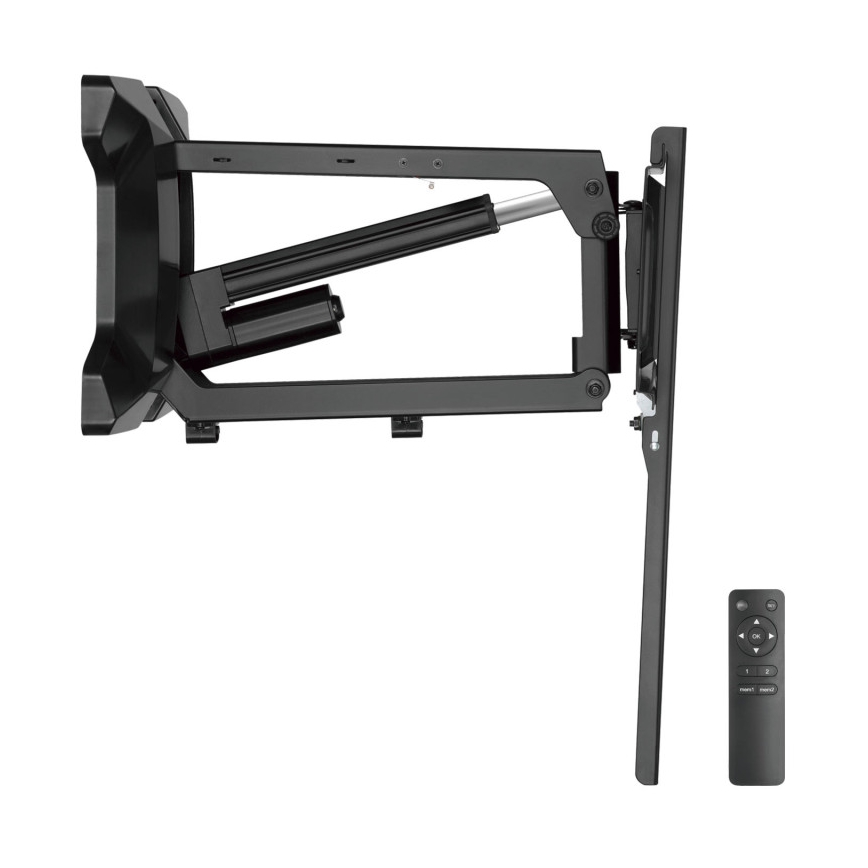 MK FLORIA MKF-21DM647 - Soporte mural articulado para TV de 70 en color negro + control remoto