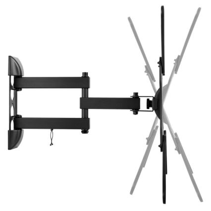 MK FLORIA MKF-23DP444 - Soporte de pared para TV con junta 65 negro