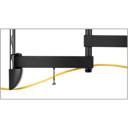 MK FLORIA MKF-23DP444 - Soporte de pared para TV con junta 65 negro
