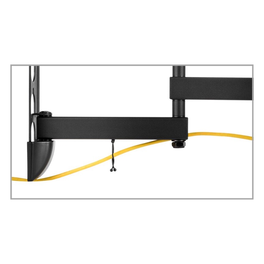MK FLORIA MKF-23DP444 - Soporte de pared para TV con junta 65 negro