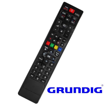 MK FLORIA Superior RC UNI TV Grundig - Mando a distancia de repuesto para TV marca Grundig 2xAAA