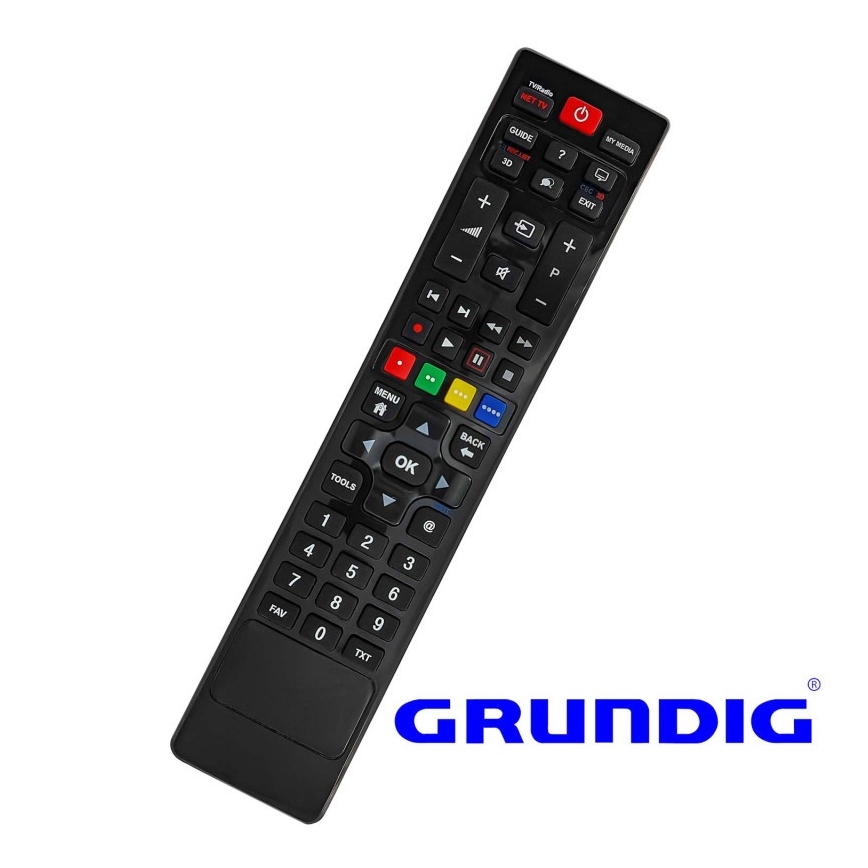 MK FLORIA Superior RC UNI TV Grundig - Mando a distancia de repuesto para TV marca Grundig 2xAAA