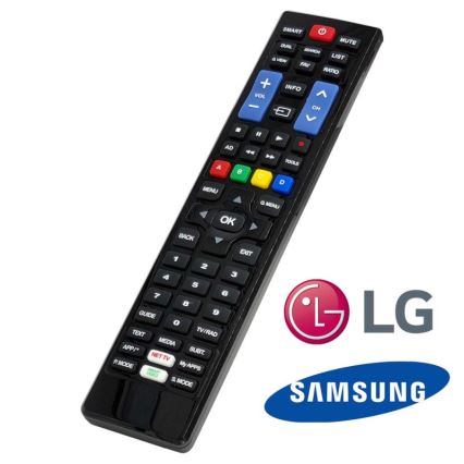 MK FLORIA Superior RC UNI TV SAM/LG - Mando a distancia de repuesto para marcas de TV Samsung/LG 2xAAA