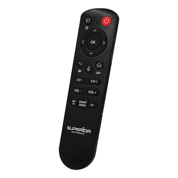MK FLORIA Superior RC UNI TV LG VOICE - Mando a distancia de repuesto para televisores de la marca LG, alimentado por 2 pilas AAA