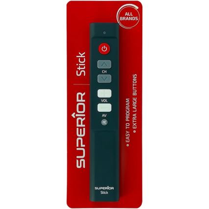 MK FLORIA Superior STICK - Mando a distancia para TV/audio/vídeo 2xAAA