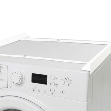 MK FLORIA Superior Tower Slim - Separador para lavadora y secadora 66 cm blanco