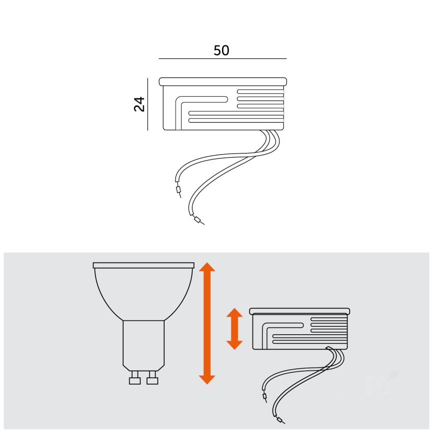 Módulo LED LED/5W/230V 4000K