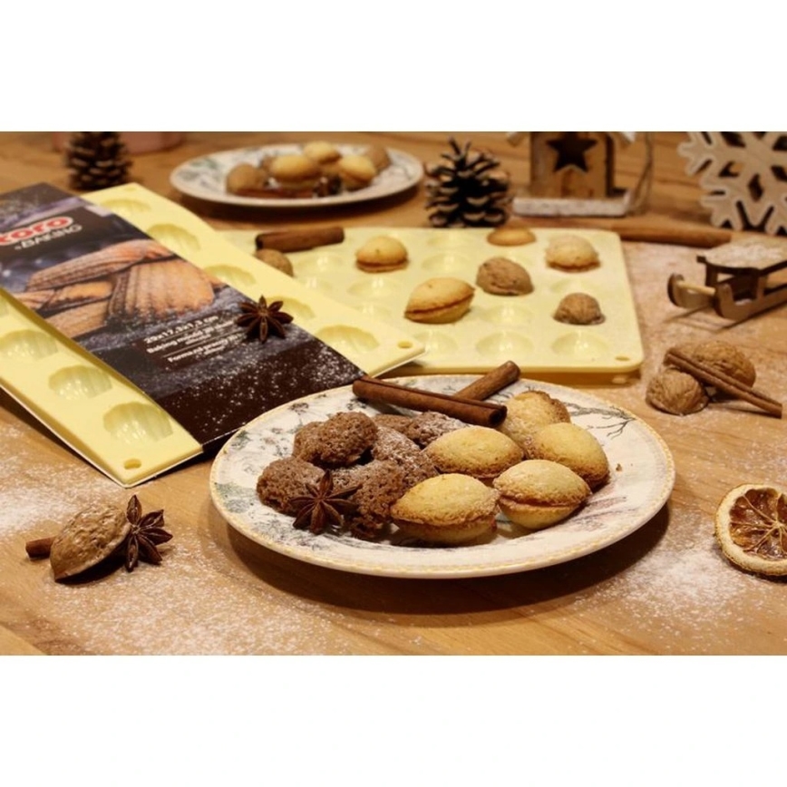 Molde de silicona para hornear TORO, color crema