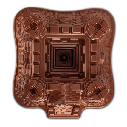 Molde para bundt KITCHISIMO castillo/cobre
