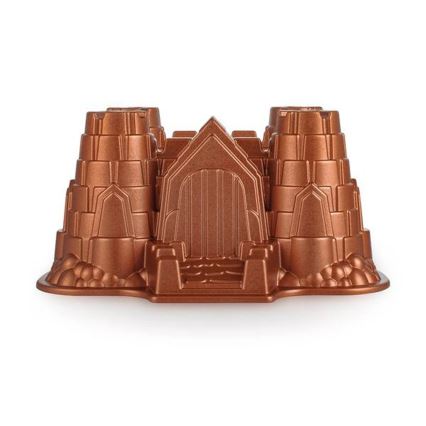 Molde para bundt KITCHISIMO castillo/cobre