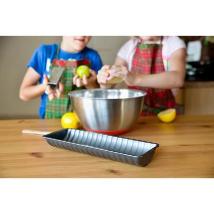 Molde para hornear TORO 31,5x12 cm negro