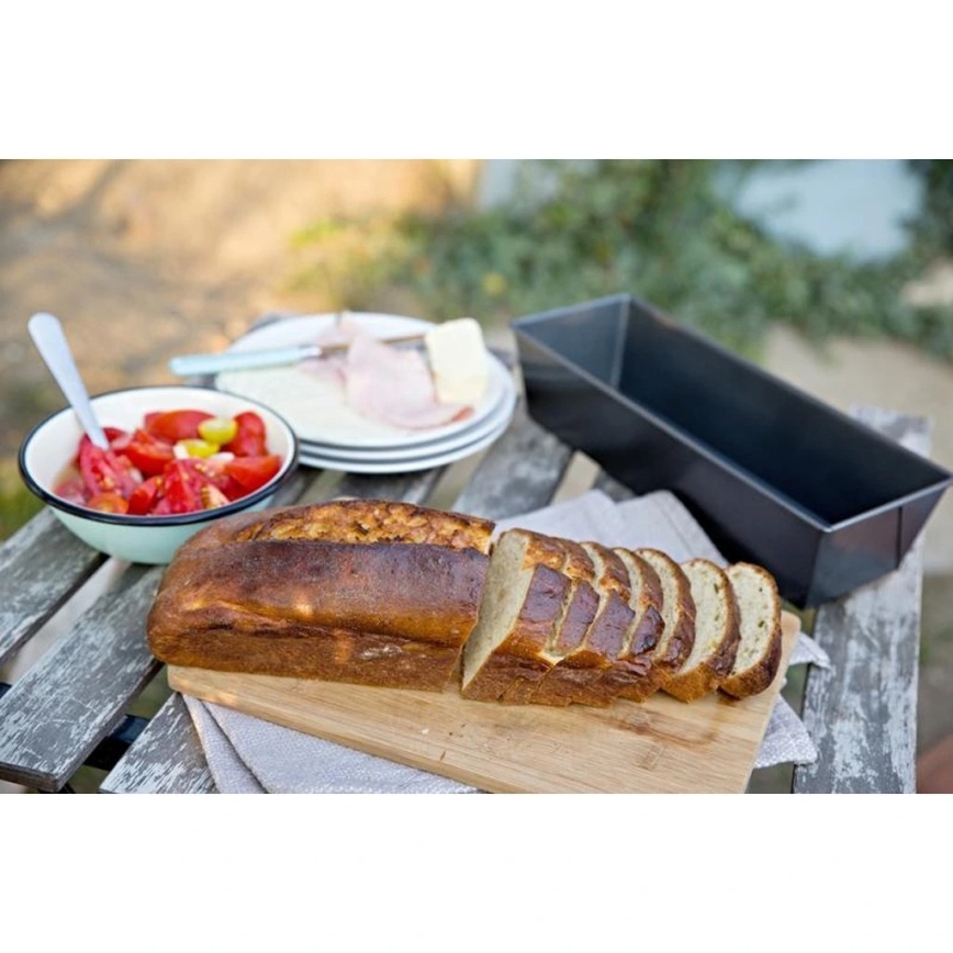 Molde para pan TORO 31x11,5 cm negro