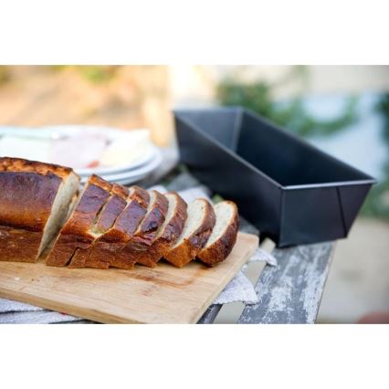 Molde para pan TORO 31x11,5 cm negro