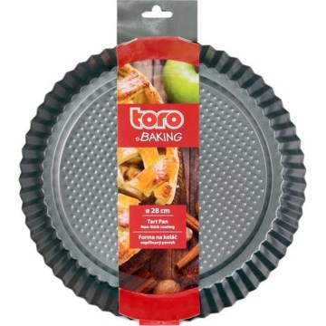Molde para tarta TORO de 28 cm, negro