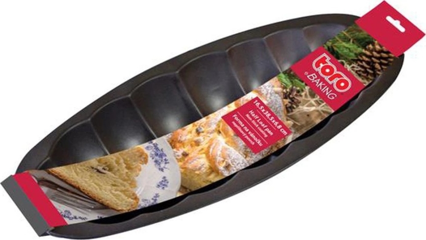 Molde para trenza navideña TORO negro