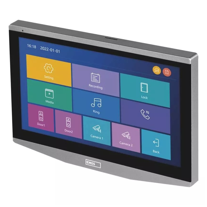 Monitor adicional para videotimbre GoSmart 12V Wi-Fi Tuya