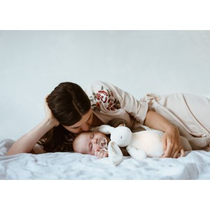 Moonie - Pelele con melodía y luz conejo 2.0 organic polar