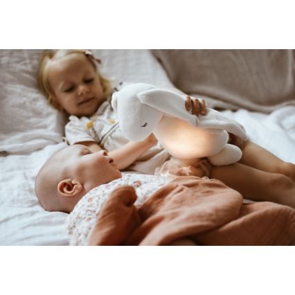 Moonie - Pelele con melodía y luz conejo 2.0 organic polar