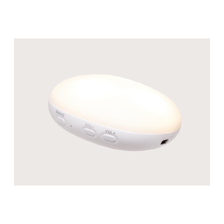 Moonie - Pelele con melodía y luz osito 2.0 orgánico cappuccino