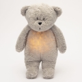 Moonie - Pelele con melodía y luz osito 2.0 orgánico gris