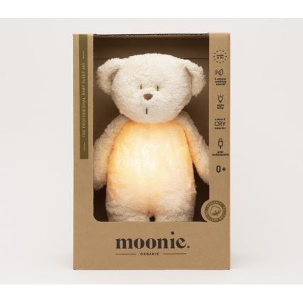 Moonie - Pelele con melodía y luz osito 2.0 orgánico polar