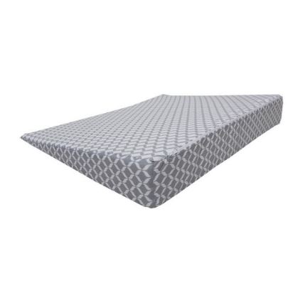 MOTHERHOOD - Almohada cuña CLASSICS 60x45 cm, 0-6 meses. gris