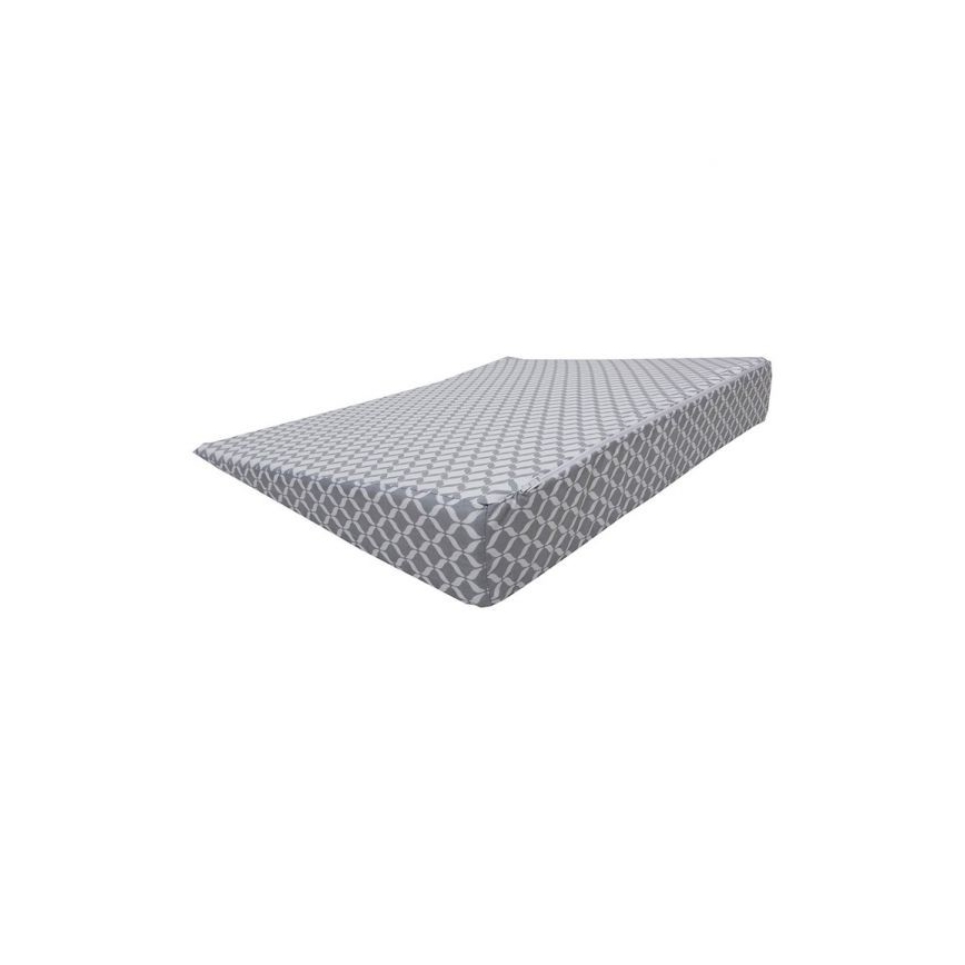 MOTHERHOOD - Almohada cuña CLASSICS 60x45 cm, 0-6 meses. gris