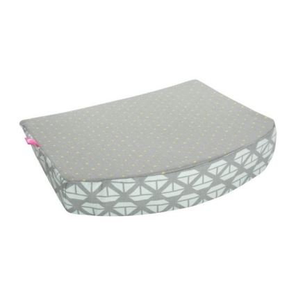 MOTHERHOOD - Almohada cuña Mint Boats 30x30 cm, 0-6 meses
