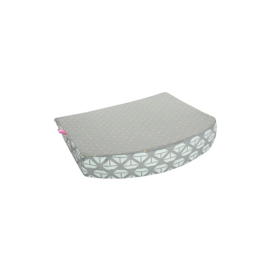 MOTHERHOOD - Almohada cuña Mint Boats 30x30 cm, 0-6 meses