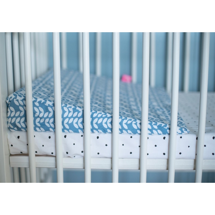 MOTHERHOOD - Almohada de cuña 60x45 cm, 0-6 meses azul