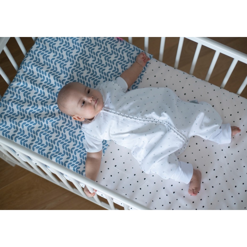 MOTHERHOOD - Almohada de cuña 60x45 cm, 0-6 meses azul