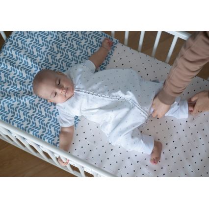 MOTHERHOOD - Almohada de cuña 60x45 cm, 0-6 meses azul