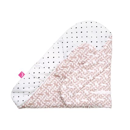 MOTHERHOOD - Manta envolvente con refuerzo de coco CLASSICS 75x75 cm rosa