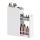 Mueble auxiliar ZURI blanco