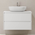 Mueble bajo lavabo TRONDHEIM 90 cm, blanco