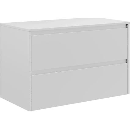 Mueble bajo lavabo TRONDHEIM 90 cm, blanco