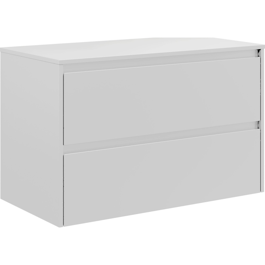Mueble bajo lavabo TRONDHEIM 90 cm, blanco