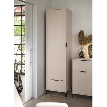 Mueble con cajón LORA beige